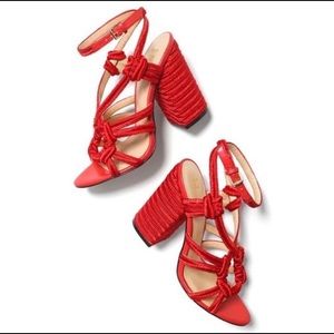 Cabi Tiptoe Woven Rope Strap Sandal Size 9